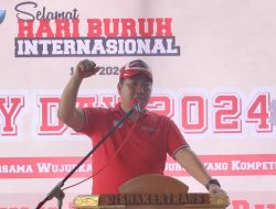 May Day! Wagub Kandouw Tampung Aspirasi Kaum Buruh, Pemprov Sulut Asuransikan Hampir 400 Ribu Pekerja
