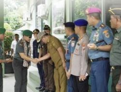 Walikota Bitung Maurits Mantiri Sambut Danpusterad