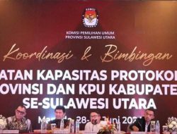 KPU Sulut Tingkatkan Kemampuan Protokoler Tahapan Pilkada 2024