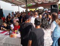 Adrey Laikun Meriahkan Lomba Line Dance GMIM DBM Singkil, Pacu Kualitas Iman Jemaat dalam Bersaksi, Bersekutu, Melayani