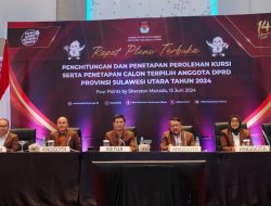 KPU Sulut Resmi Tetapkan 45 Calon Anggota DPRD Sulut 2024-2029, Ini Mereka