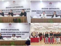 Jalin Sinergitas, Ketua KPU Mitra Harap Media Maksimal Sosialisasikan Tahapan Pilkada 2024