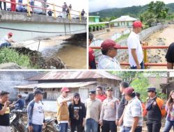 Tinjau Lokasi Bencana, Pj Bupati Sorongan Janji Normalisasi Sungai di Belang dan Soyowan