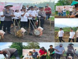 Perkuat Ketahanan Pangan, Pemkab dan Polres Mitra Sinergi Gerakan Menanam