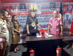 Satpol PP Jamin Keamanan Dalam Festival Benlak Sambut HUT Mitra ke-17