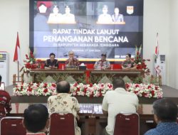 Tindak Lanjut Penanganan Bencana, Pj Bupati Sorongan Kumpulkan Para Pejabat