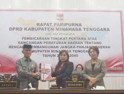 Rapat Paripurna RPJPD, Pj Bupati Ronald Sorongan Bilang Begini
