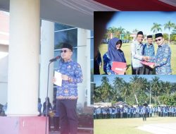 Pj Bupati Pimpin Apel Korpri di Lingkungan Pemerintah Kabupaten Bolmut