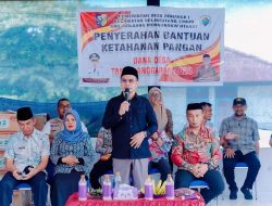 Pj Bupati Bolmut Serahkan Bantuan Ketahanan Pangan Dana Desa Tahun Anggaran 2024