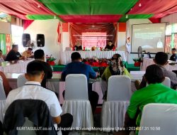 KPU Bolmut Gelar Sosialisasi Penyusunan Visi dan Misi Bakal Calon Bupati dan Wakil Bupati