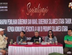 Dari Camping Pilkada Sulut 2024, KPU dan Komunitas Pecinta Alam Berkomitmen Menjaga Kelestarian Lingkungan