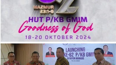Panitia Launching Logo HUT ke-62 P/KB GMIM, Ini Arti dan Maknanya