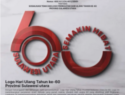 Logo dan Tema HUT ke-60 Provinsi Sulut Resmi Diluncurkan, Ini Maknanya
