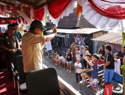 Pawai Pembangunan Semarakan HUT Ke-79 Kemerdekaan RI di Minsel