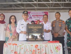 Pj Bupati Ronald Sorongan Resmikan Balai Kemasyarakatan Desa Borgo