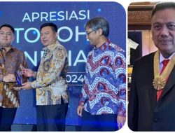 Dedikasi Majukan Sulut, Olly Dondokambey Dapat Penghargaan Tokoh Pembangunan Daerah