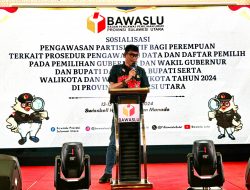 Zulkifli Densi Harap Perempuan di Sulut Bantu Bawaslu Awasi Pilkada 2024