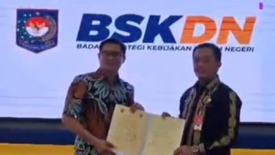 Joune Ganda Bawa Minut Raih Predikat Pemerintah ‘Sangat Inovatif’ dari BSKDN