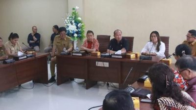 Toni Supit dan Vionita Kuera Terima Kunker DPRD Sitaro, Ini Tujuannya