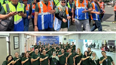 Pelindo Regional 4 Ajak Jurnalis Kunjungi Pelabuhan dan TPK Bitung, Ini Tujuannya