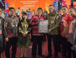 Diserahkan Langsung Menteri PANRB, Pemkab Minsel Terima Penghargaan SAKIP Award