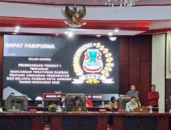 DPRD Manado Gelar Paripurna Penyampaian Rancangan APBD TA 2025