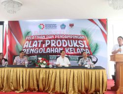 Tingkatkan Keahlian dan Ketrampilan Pengolahan Kelapa, Pemkab Minsel Gelar Pelatihan Sentra IKM Tahap II
