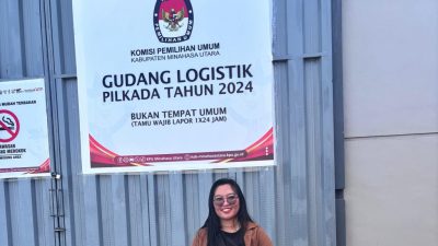Logistik Pilkada 2024 di KPU Minut Tersimpan Aman di Gudang