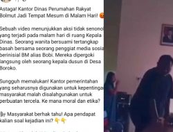 Menohok ! Komentar Pedas Netizen soal Dugaan Video Skandal di Kantor Dinas Perkimtan Bolmut