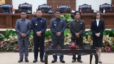 DPRD Sulut Tetapkan Ranperda Pertanggungjawaban Pelaksanaan APBD Tahun Anggaran 2024 Menjadi Perda