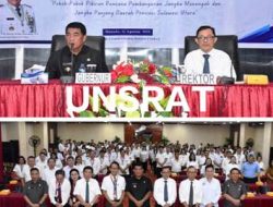 Gubernur YSK Beber RPJMD dan RPJPD Sulut kepada para Dosen Unsrat