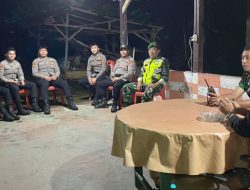 Tingkatkan Rasa Aman, Polres Mitra Gandeng TNI dan Pemkab Gelar Patroli Skala Besar