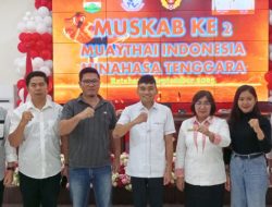 Aklamasi, Dylan Kandoli Pimpin Muaythai Indonesia dan Asmutri Mitra