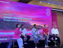 Tri Tingkatkan Penguatan Jaringan di Sulut