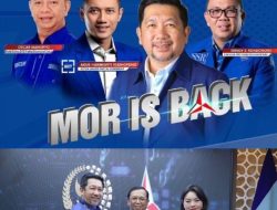 Mor is Back! Ditunjuk AHY Ketua Demokrat Sulut, NVB: HBL Fokus Nasional, SSR: Prabowo Dua Periode