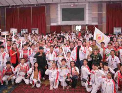 Richard, Rio dan Reza Lepas Kontingan Manado, Ini Target di Porprov Sulut 2025