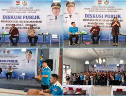 Digagas KNPI, Sekda David Lalandos Paparkan Strategi Pemkab Mitra Hadapi Pemotongan Dana Transfer