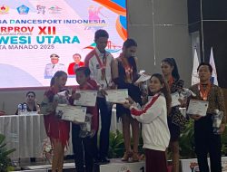 Hari Pertama, DanceSport Manado Sumbang 20 Medali di Porprov Sulut 2025, 9 Emas, Besok Bertambah
