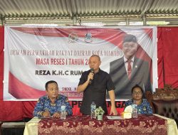 Reza Rumambi Serap Aspirasi di Mapanget Barat