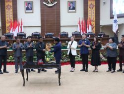 Ranperda Tentang Pajak dan Retribusi  Daerah Ditetapkan Jadi Perda, Gubernur Sulut Harap Ini Menjadi Landasan Hukum Yang Kokoh