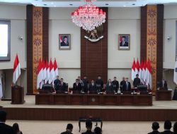 DPRD Sulut Gelar Rapat Paripurna Dalam Rangka Penyampaian Laporan Kinerja AKD dan Laporan Pelaksanaan Reses Masa Persidangan Kedua
