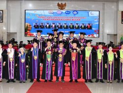 UNSRAT Ketambahan 10 Guru Besar, Pikul Tanggung Jawab Moral Melampaui Riset dan Publikasi Ilmiah