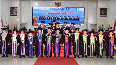UNSRAT Ketambahan 10 Guru Besar, Pikul Tanggung Jawab Moral Melampaui Riset dan Publikasi Ilmiah