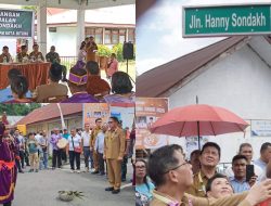 Nama Hanny Sondakh Kini Diabadikan Sebagai Nama Jalan di Bitung, Hengky Honandar: Ini Simbol Kerja Keras Almarhum