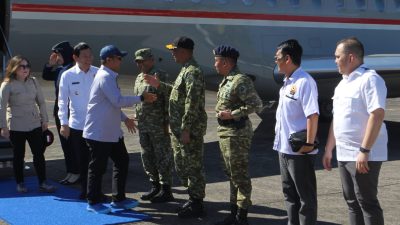 Kepala SMA Taruna Nusantara Langowan Rhino Tuwo Dampingi Mensesneg Kunker di Sulut, Ini Agendanya