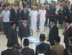Thalis Gallang Resmi Jabat Sekda Sulut, Royke Anter Sebut Ini Adalah Pilihan Tepat