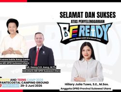 Bakal Buka BE READY 2026 Youth Teens Camp GPdI Sulut, Hillary Julia Tuwo Sambut Kehadiran Wapres Gibran Rakabuming