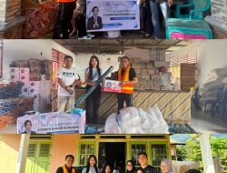 Legislator Angelia Regina Wenas Salurkan Bantuan Untuk Korban  Bencana Banjir di Desa Solimandunga