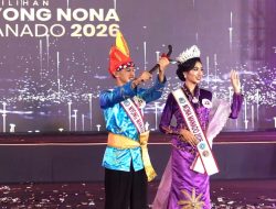 Andi dan Marsya Raih Gelar Nyong dan Nona Manado 2026, Ini Pemenang Selengkapnya