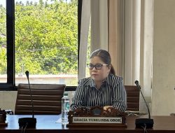 Malu Bertemu Konstiuen, Gracia Y Oroh Minta Dinas Perkimtan Sulut Prioritaskan Pembangunan Akses Jalan di Tandengan I